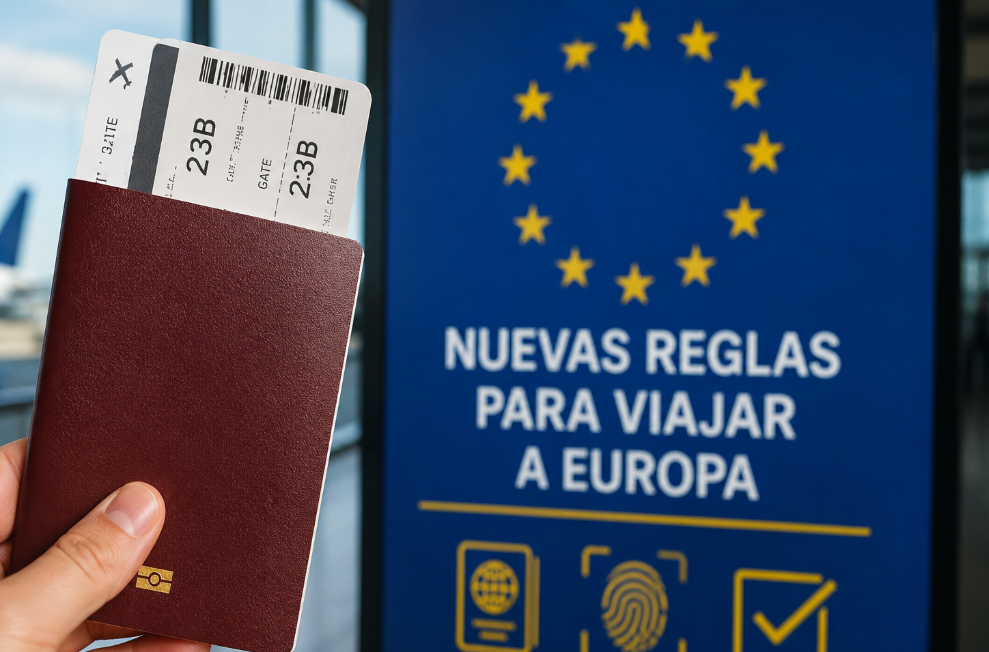 Nuevas reglas para viajar a Europa EES y ETIAS